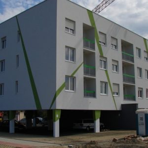 Izvedba elektroinstalacije na POS stanovima popularno nazvanih Šparna hiža u Koprivnici na Lenišću.